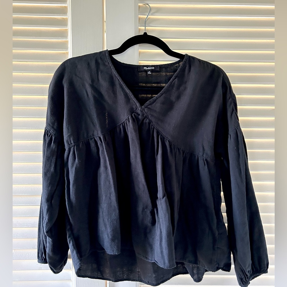 Madewell Long Sleeve Blouse